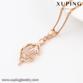 32769-xuping moda rosa cor de ouro diaomond pingente muçulmano